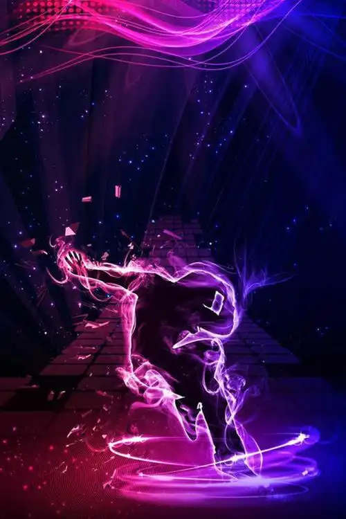 街舞海报背景图