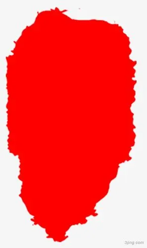 红色印章png素材透明免抠图片-装饰效果-三元素3png.com