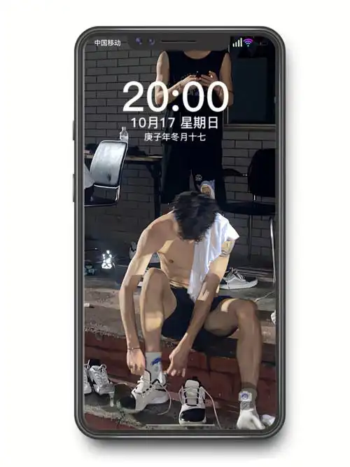 今日份帅哥腹肌壁纸来咯