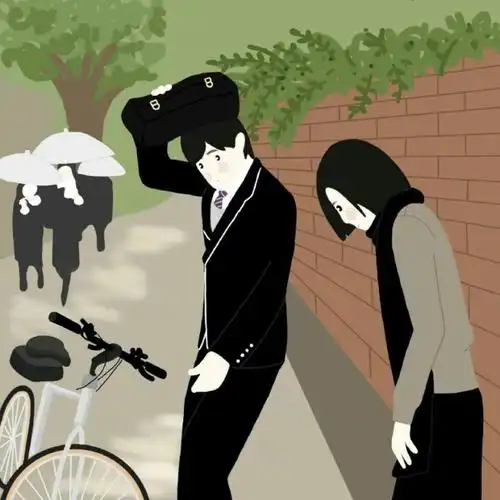 不能说的秘密卡通图片大全 不能说的秘密卡通版情侣壁纸-腾牛个性网