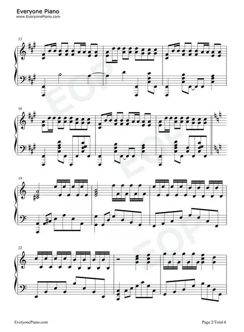 王舜禾作品 暗影刺客钢琴简谱 - 曲谱歌词网