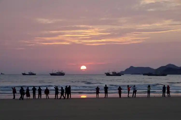 福建—霞浦,高罗海滩看日出20.10.29.