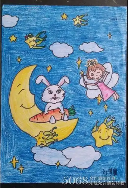 儿童简笔画奇怪的梦简笔画梦境《奇幻梦境》《amily的可爱手绘生活一