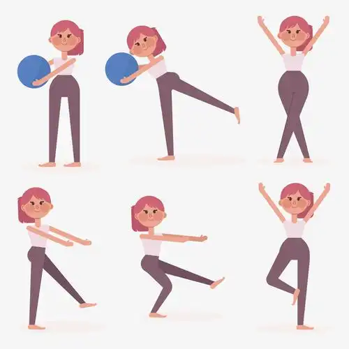 关键词 : 瑜伽,动作,png免抠图下载,女性,减肥,装饰