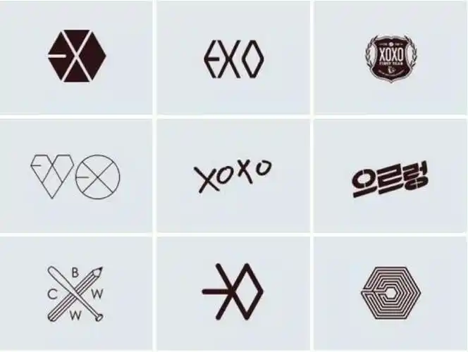 exo logo - 堆糖,美图壁纸兴趣社区