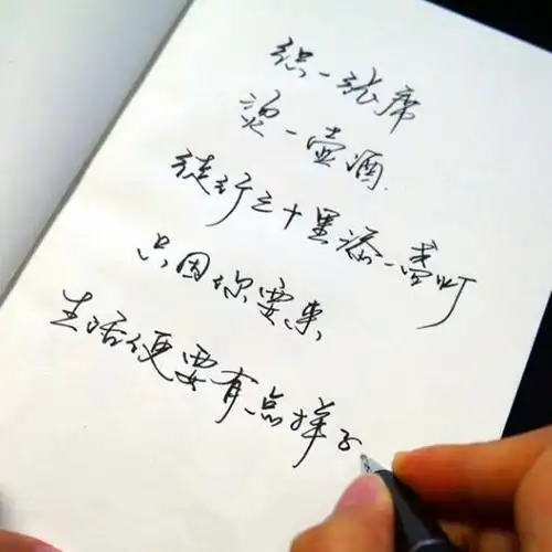 最漂亮的字体还是手写体,竟然可以这么好看,太喜欢了