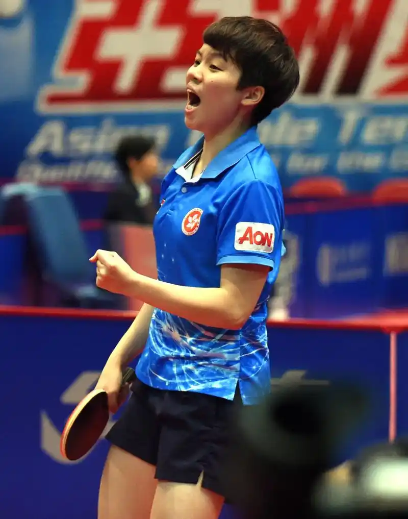 4月13日,里约奥运会亚洲区预选赛在香港伊利沙伯体育馆举行,刘诗雯首