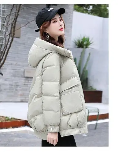 楚馨羽绒服女轻薄派克服2020冬装新款女装短款羽绒衣女士显瘦韩版宽松