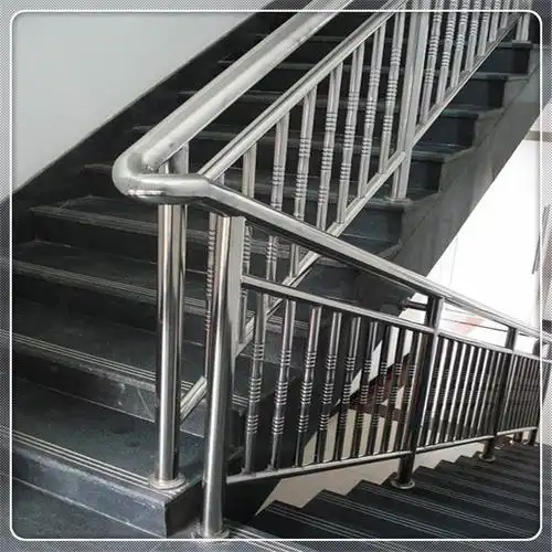 不锈钢楼梯扶手楼梯栏杆加工楼梯扶手护栏