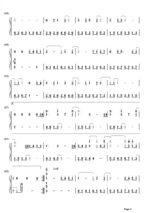 心墙简谱 郭静-打开窗你会看到悲伤融化,你会闻到幸福晴朗的芬芳3