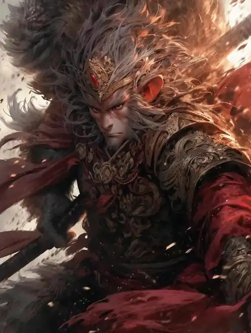 ai创作:西游 悟空