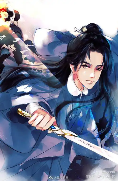 周子舒_山河令温周古风绘画作品