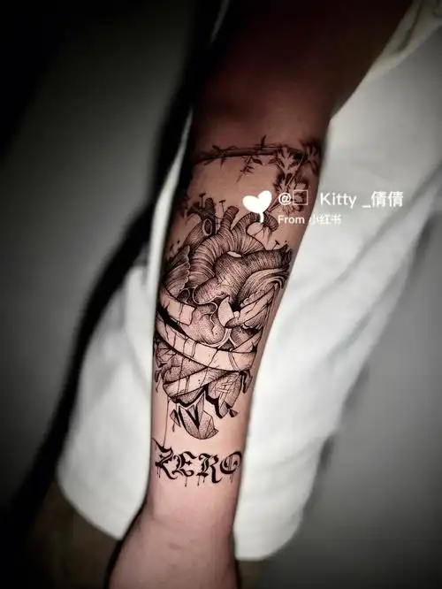 无法拥有的人,总要好好道个别吧～#上海纹身   #我的纹身分享   #纹身
