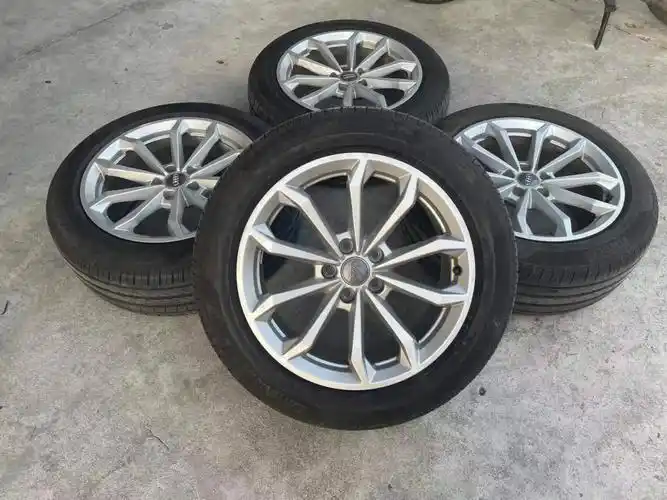 18寸奥迪a4a6原厂轮毂钢圈