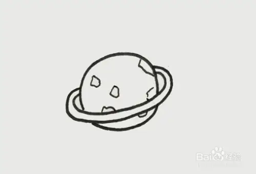 水星的简笔画怎么画