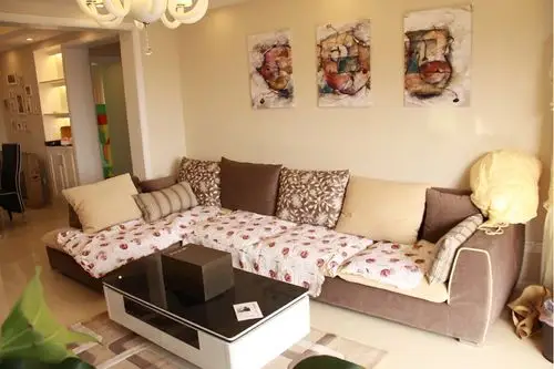 一室改两室隔断造型设计效果图 50平米一室一厅改两室隔断装修效果图