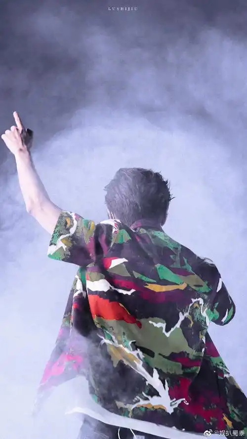 鹿晗#通过这组背影合集一起去回想一路走过来的点点滴滴,这个男孩你