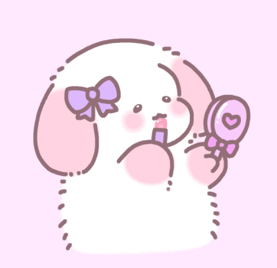 举手可爱表情图