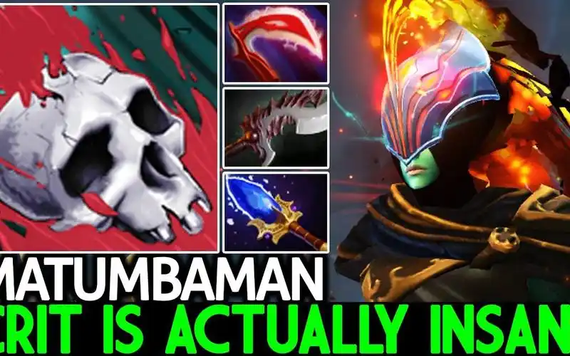 宛如切菜一般 暗灭神杖大晕锤的幻影刺客 by dota2 highschool_哔哩