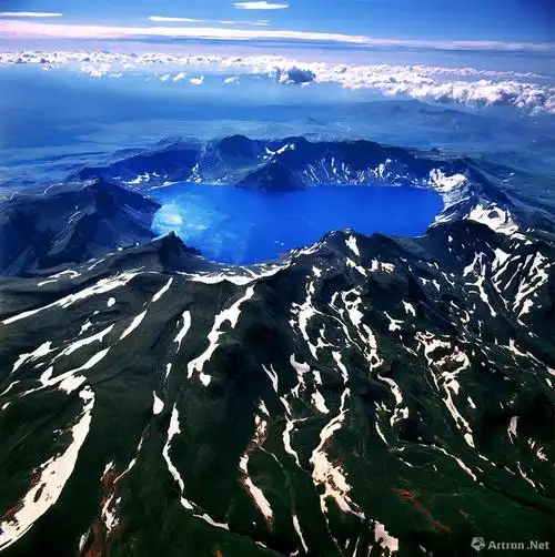 90年代长白山_线云强航拍东北摄影作品——长白山_线云强作品展