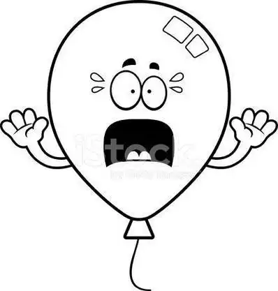 害怕的孩子简笔画