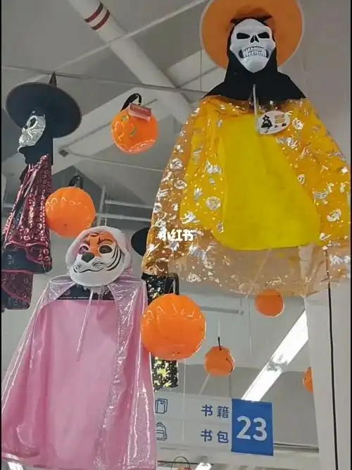 沃尔玛放着阴乐 把好几个小朋友给吓哭了#沃尔玛  #万圣节