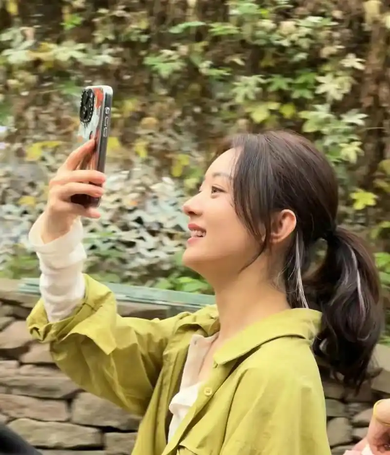 赵丽颖素颜的生活照,也是那么的好看!