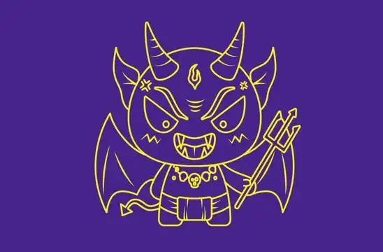 小恶魔图案图片