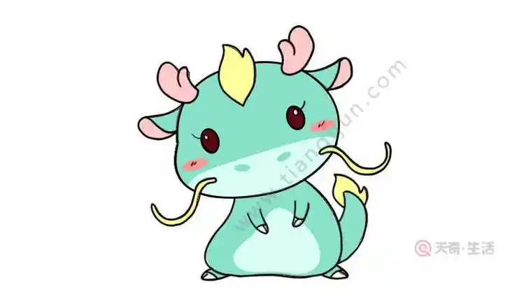 十二生肖龙简笔画十二生肖龙简笔画儿童