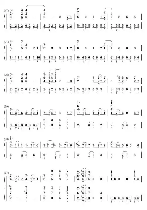 迪迦奥特曼简谱