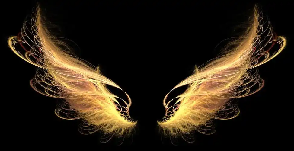 金色公司金色炫酷游戏翅膀金色翅膀帆船年会元素png素材金色五星颁