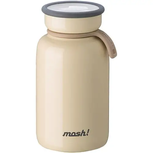 日本mosh保温杯女不锈钢真空保暖杯日式拿铁杯子咖啡杯便携可爱