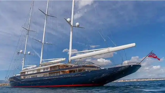 杰夫·贝佐斯127米巨型帆船koru号即将开始夏季巡航|游艇|油轮|贝索斯