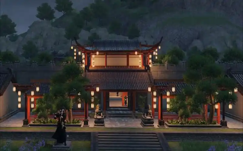 古风庭院图纸免费送,《天涯明月刀》手游家园