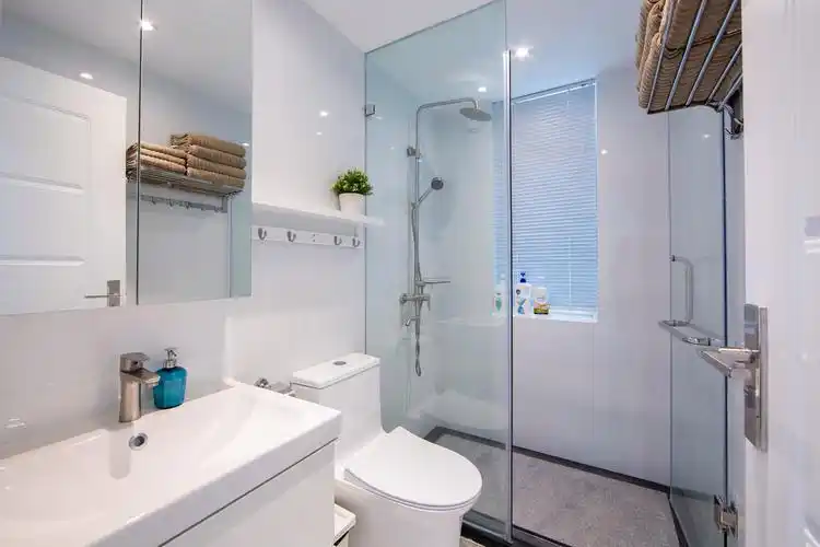 90㎡简约北欧风卫生间装修效果图