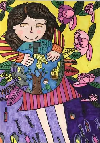 "彩云杯"中小学生绘画比赛·小学组三等奖获奖作品展示(3)