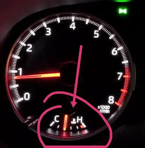 这个水温表正常吗