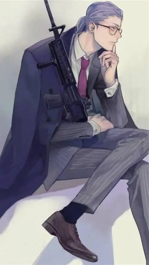 西服控动漫帅哥