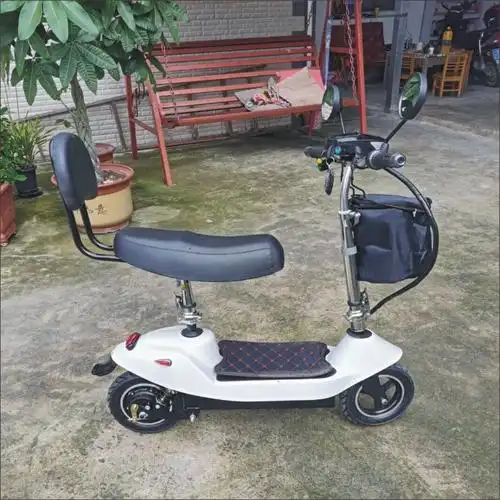 小海豚两轮电动车迷你折叠女士学生代步电瓶车小型电动滑板车