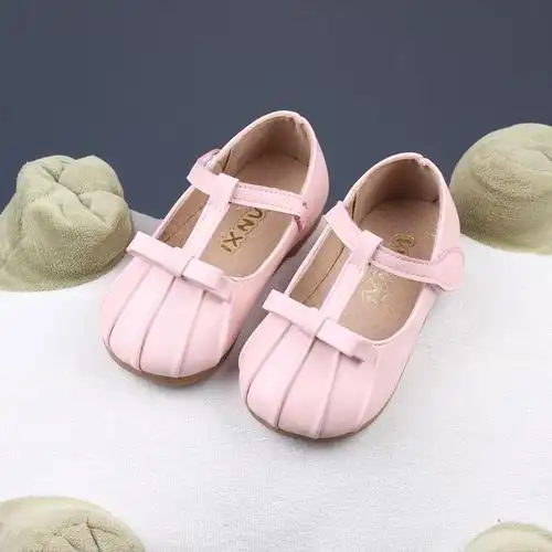 女童皮鞋黑色公主鞋春秋2017新款儿童鞋子小孩学生大头宝宝鞋单鞋_3折