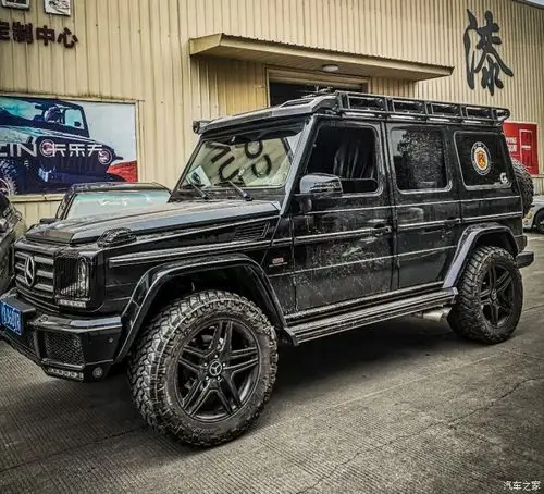【图】奔驰大g简单的改装一下,也是非常的不错的哦_奔驰g级论坛_汽车