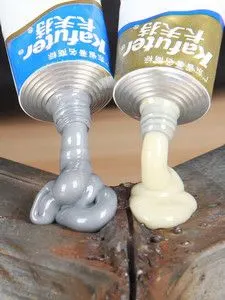 卡夫特铸工胶粘金属水箱油箱暖气片水管补漏防水强力耐高温ab胶水