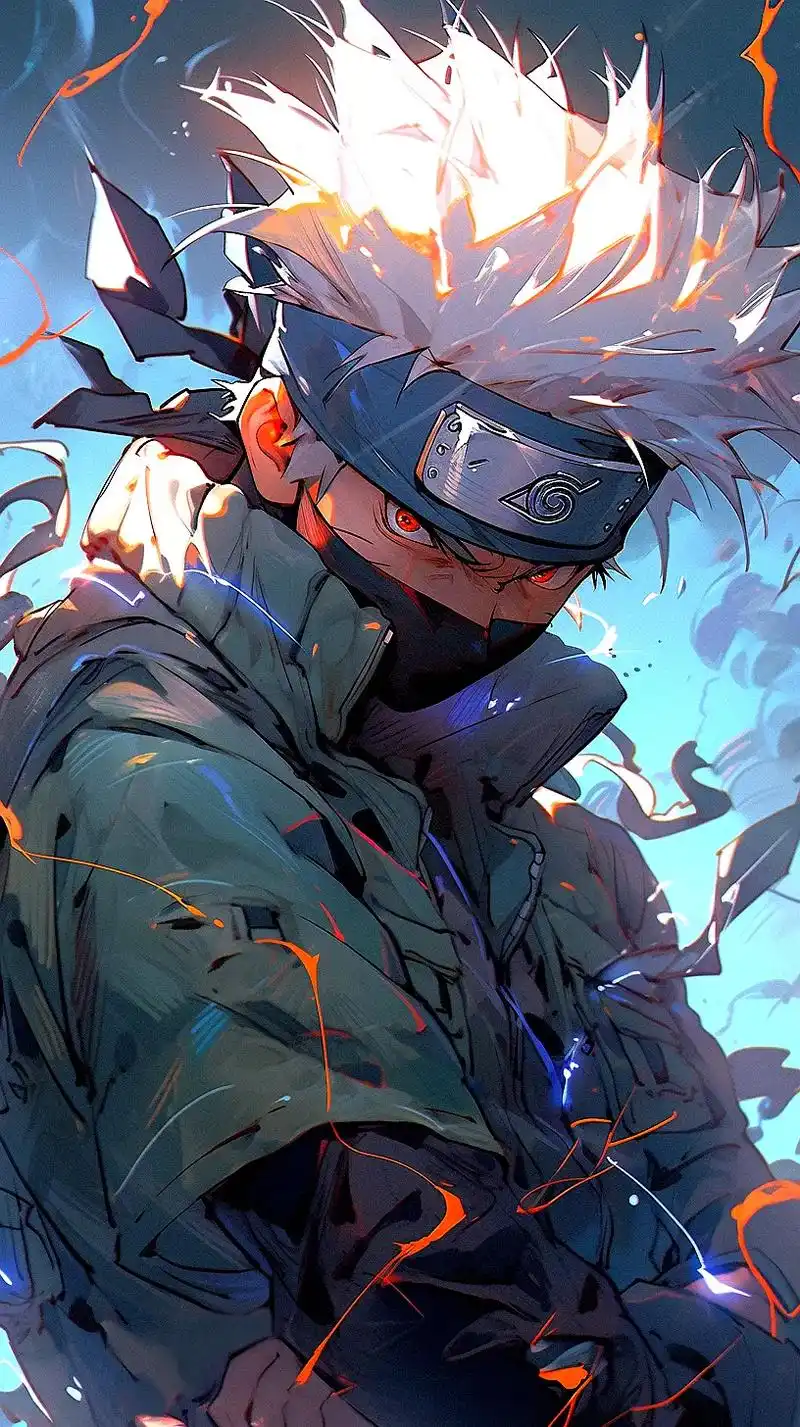 白毛控请进.#卡卡西 #壁纸 #火影忍者 #白毛控 #卡卡西 - 抖音