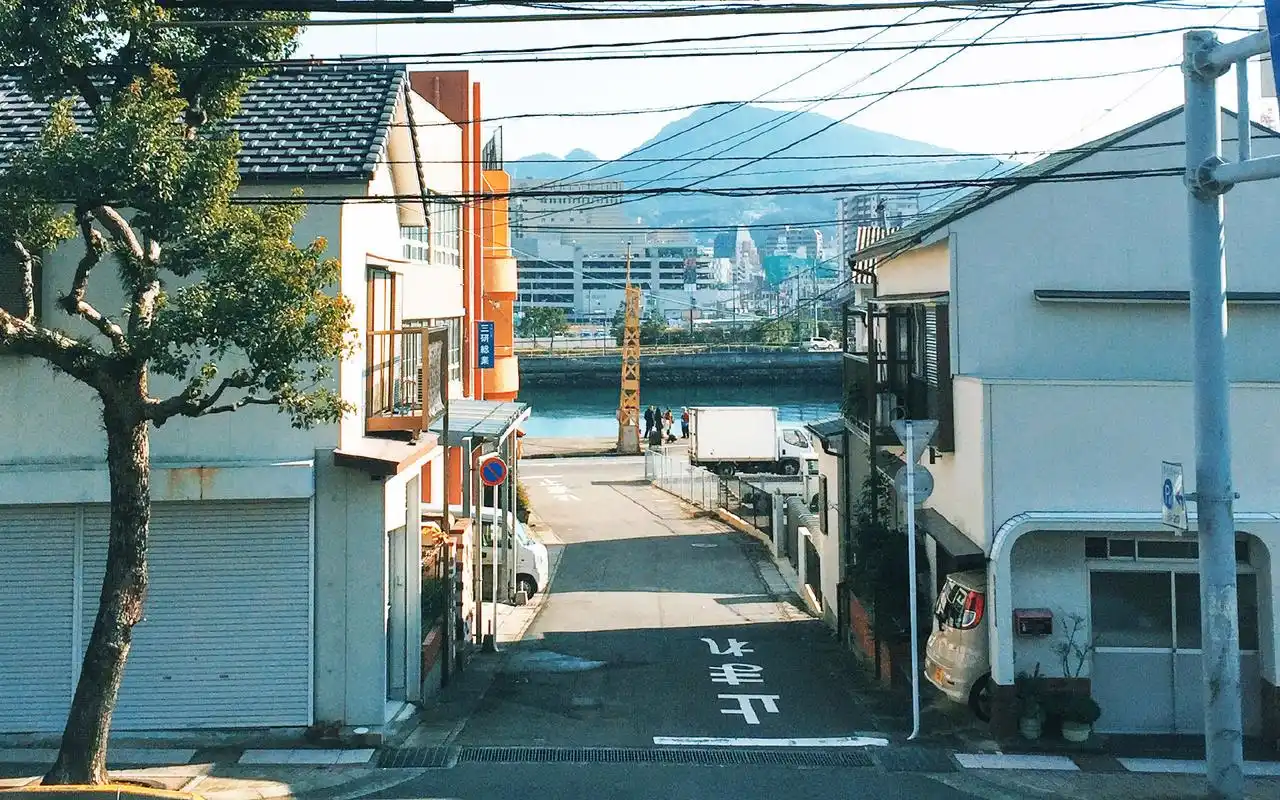 桌面壁纸 日系小清新街道风景唯美高清桌面壁纸上一张下一张查看原图