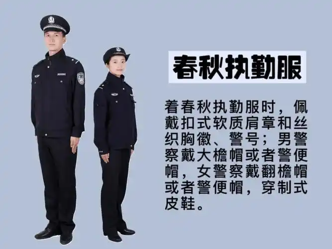 警容风纪小知识看这里~~_警服_警衔_标志