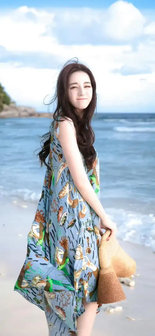 清凉一夏91  好适合夏天的壁纸  #迪丽热巴