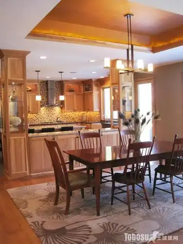 餐厅天花装饰效果图赏析