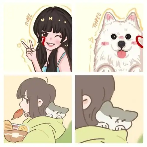 男朋友不是人系列情侣头像