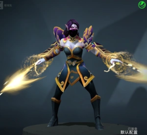 [现货]dota2 圣堂刺客/ta蝴蝶套 翩跹紫晶套装 大招特效蝶舞联赛