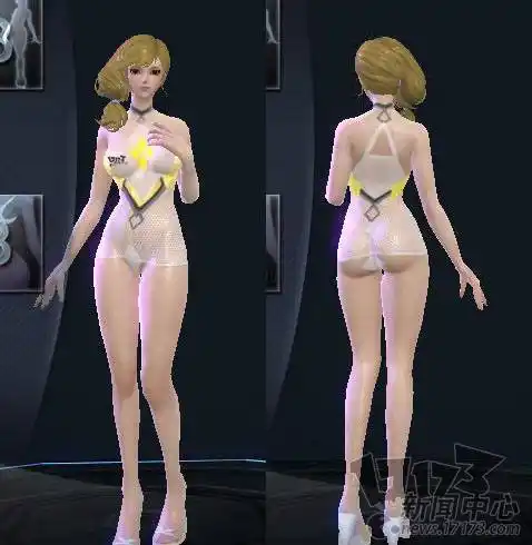《女王之刃》二测角色内衣秀_网络游戏新闻_17173.